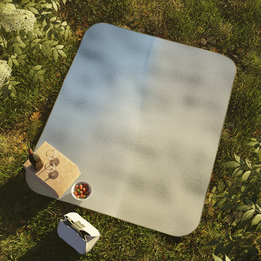Cobalt Fade 61" × 51" Picnic Blanket