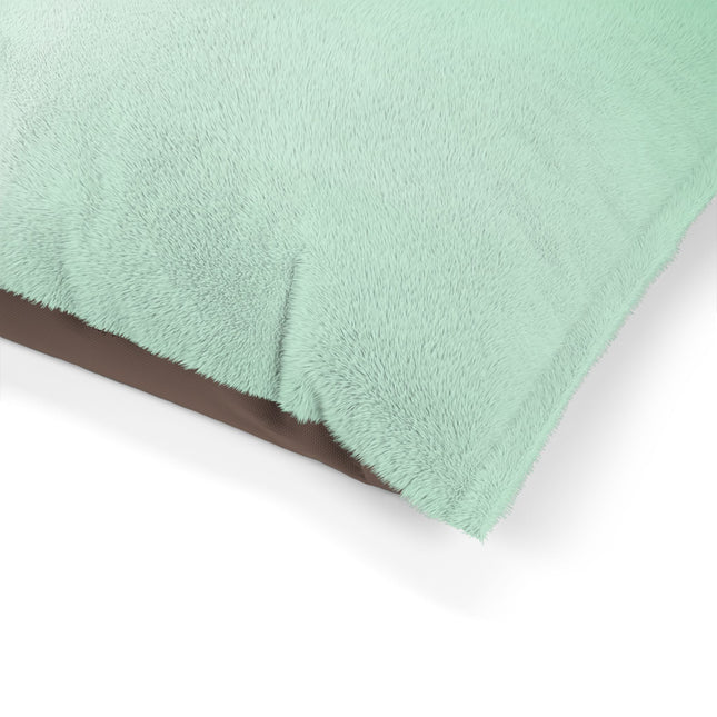 Mint Fade 50" × 40" Pet Bed