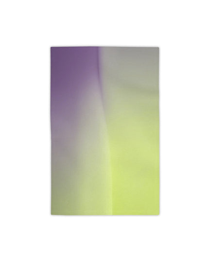 Purple Golden Fade Beach Towel, 18" x 27"