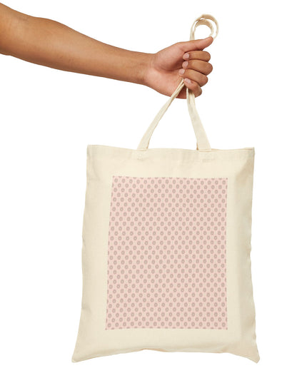 Pink Mornings Star-crossed Bodies Cotton Canvas Tote Bag