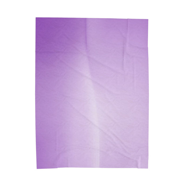 Soft Lavender Fade Velveteen Plush Blanket, 60" x 80"