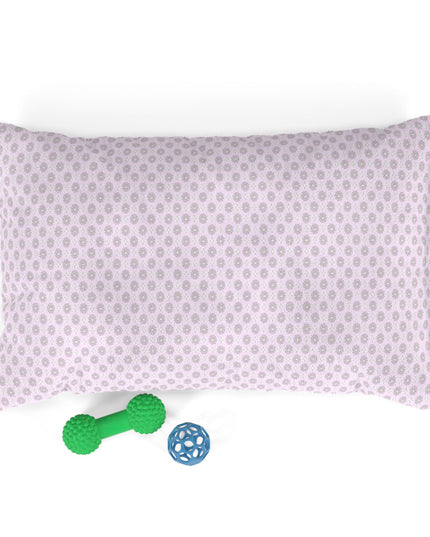 Pink Mornings Star-crossed Bodies Pet Bed, 28" × 18"