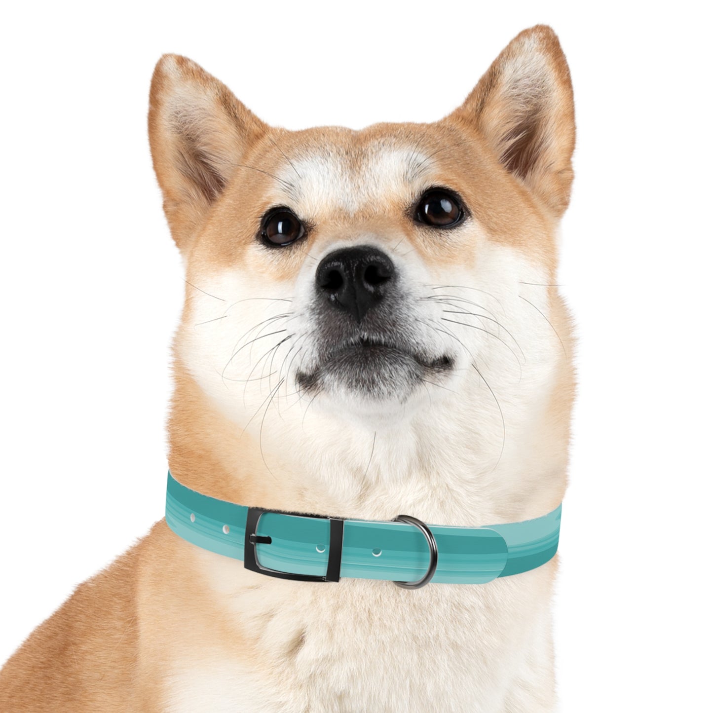 Tif Green Wavey Extra Large Dog Collar