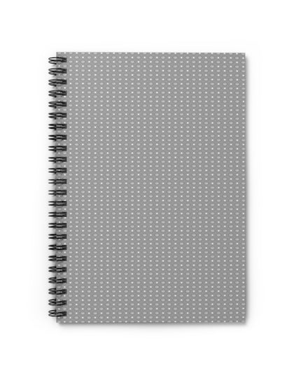Desaturated Star-crossed Bodies Spiral Notebook - Ruled Line, 6" x 8", 118 pages