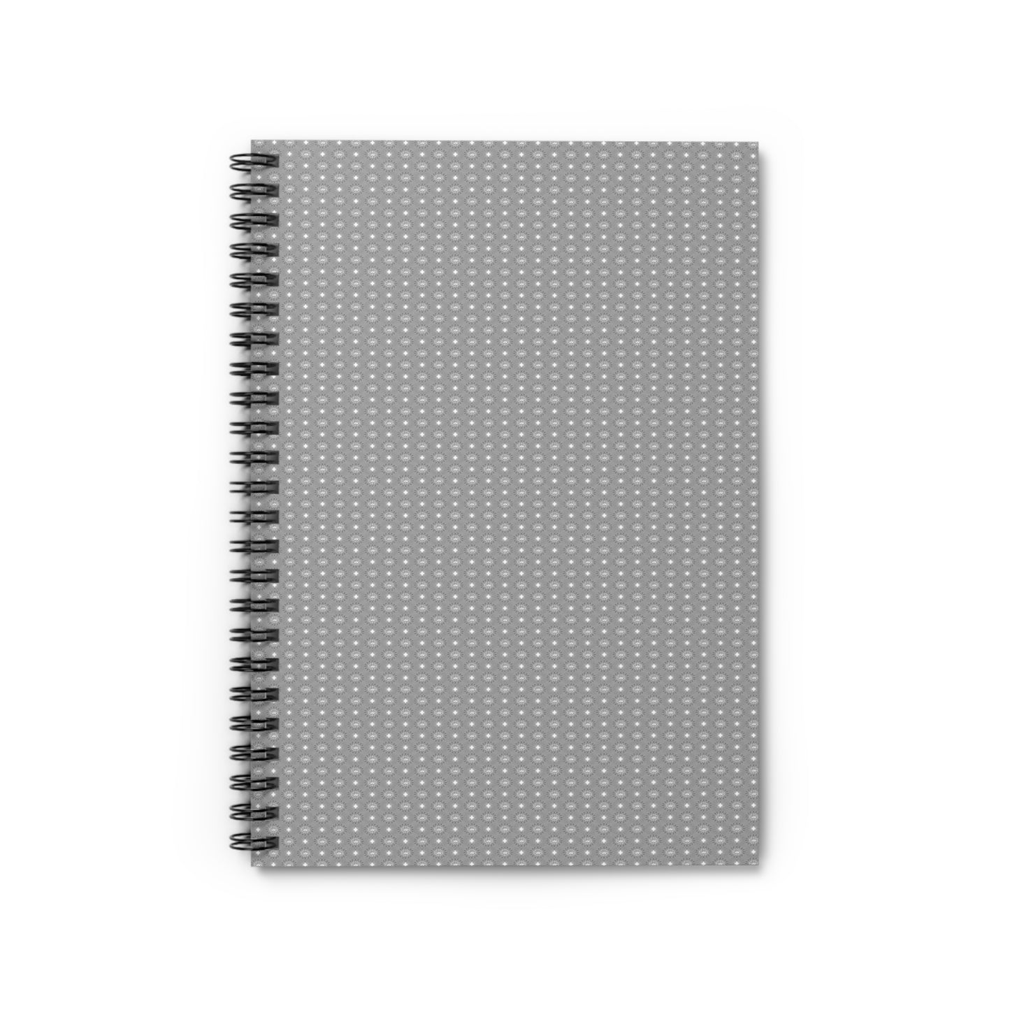 Desaturated Star-crossed Bodies Spiral Notebook - Ruled Line, 6" x 8", 118 pages