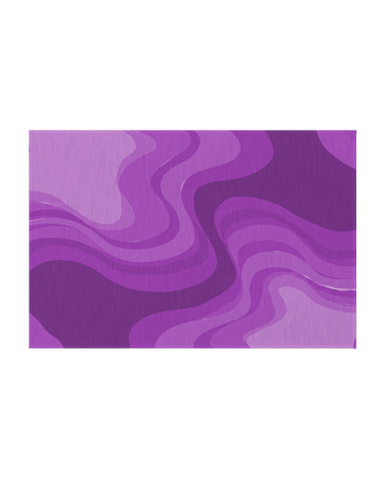 Wavey Purple Wavey 24" x 36" Outdoor Rug