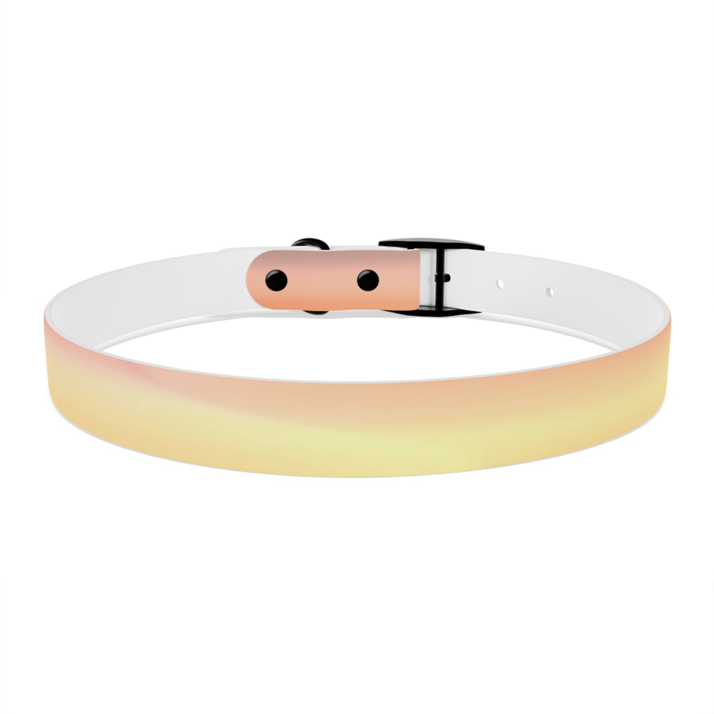 Hot Peach Fade Extra Large Dog Collar