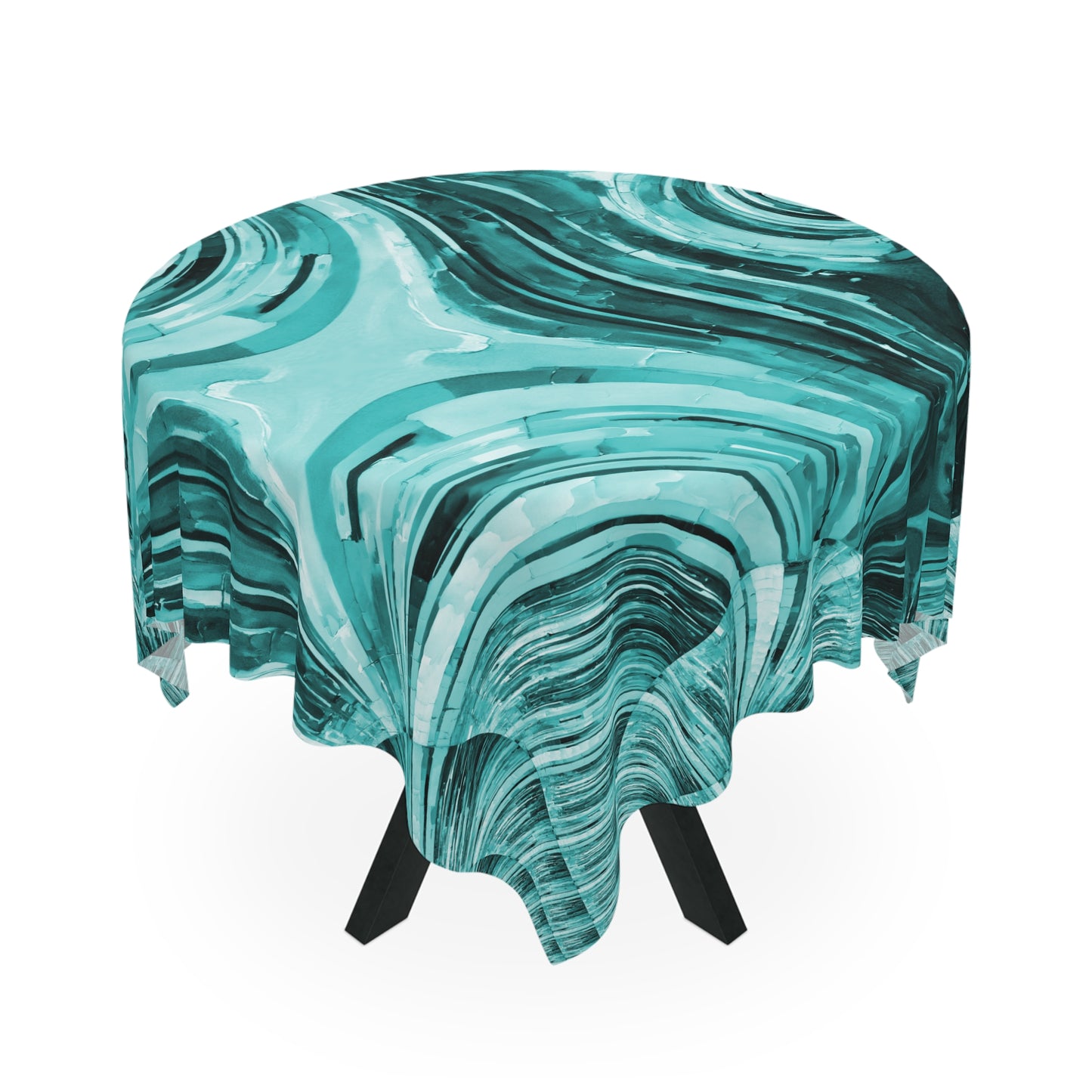Uzi Spiral Tif Tablecloth, 55" x 55"