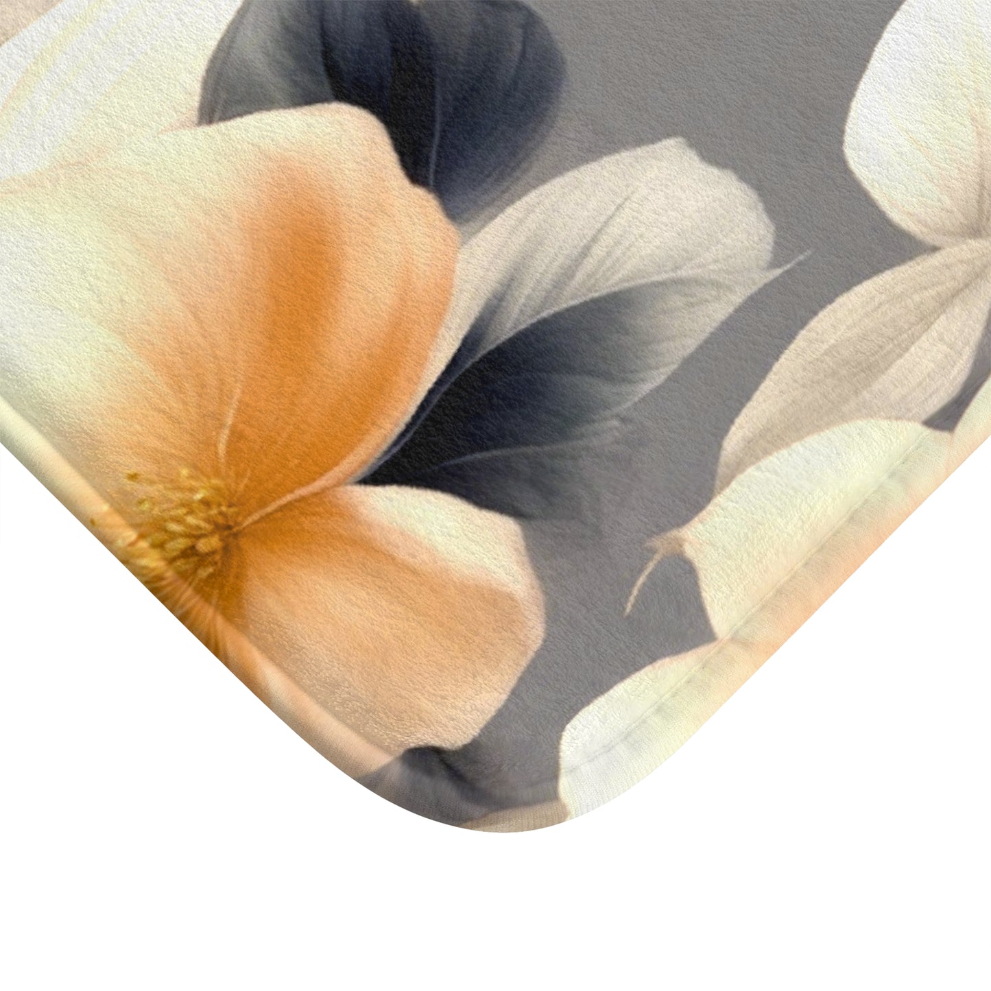 Soft Blossom Floral Bunch 34" x 21" Bath Mat