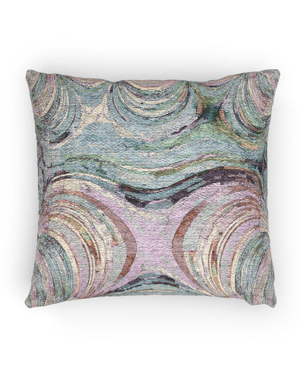 Uzi Spiral Pastels Woven Pillow, 17" x 18"