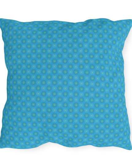 Light Blue Star-crossed Bodies 20" x 20" Outdoor Pillows