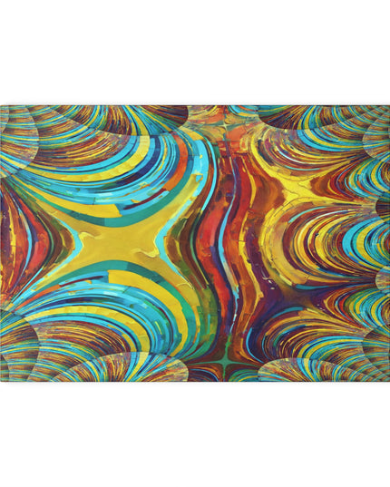 Uzi Spiral Alpha 8" x 11" Glass Cutting Board