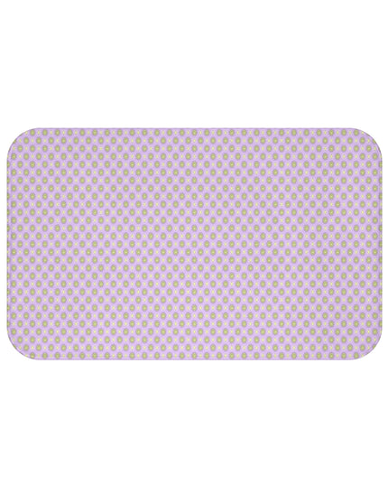 Magenta Star-crossed Bodies 34" x 21" Bath Mat