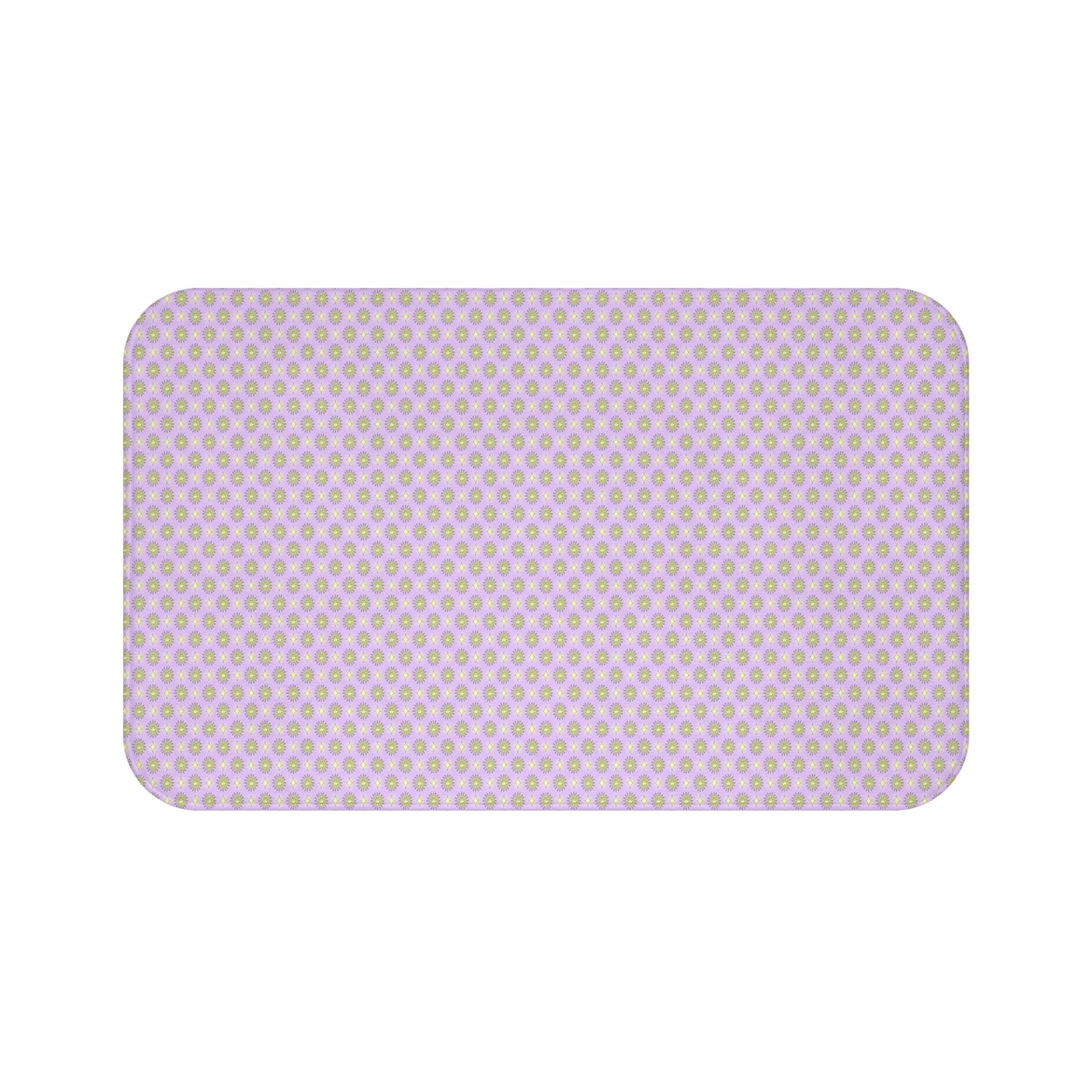 Magenta Star-crossed Bodies 34" x 21" Bath Mat