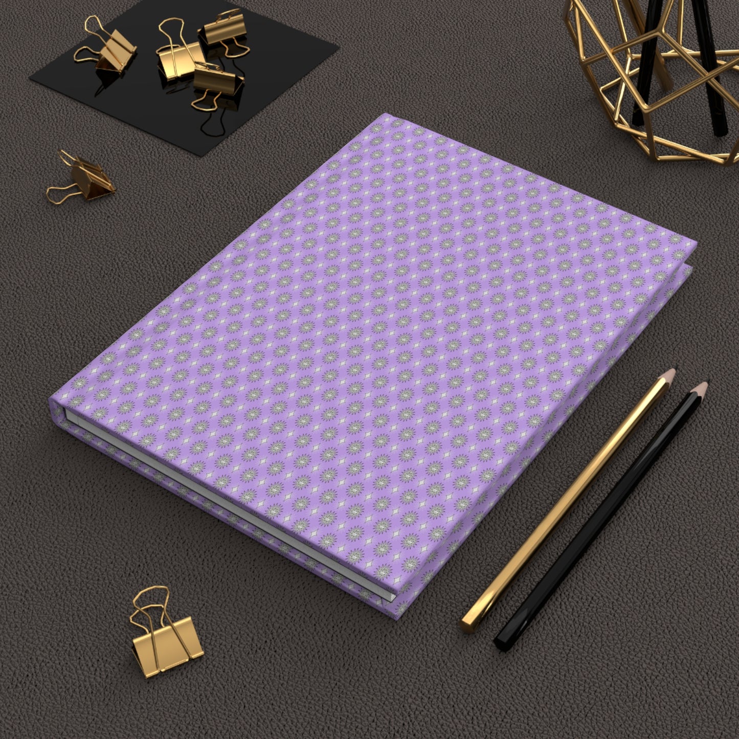Lavender Star-crossed Bodies Hardcover Journal Matte with 150 lined pages, 5.75" x 8"