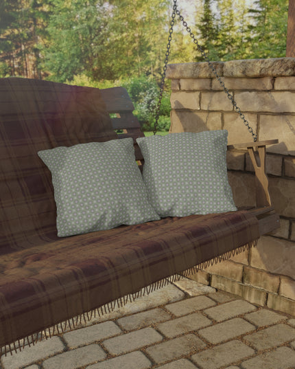 Olive Star-crossed Bodies 16" x 16" Outdoor Pillow