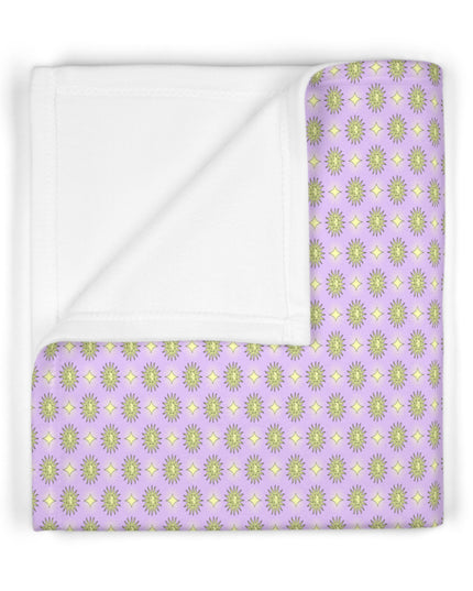 Magenta Star-crossed Bodies Soft Fleece Baby Blanket, 30" x 40"