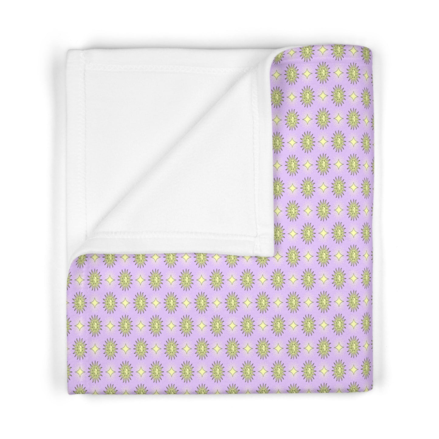 Magenta Star-crossed Bodies Soft Fleece Baby Blanket, 30" x 40"