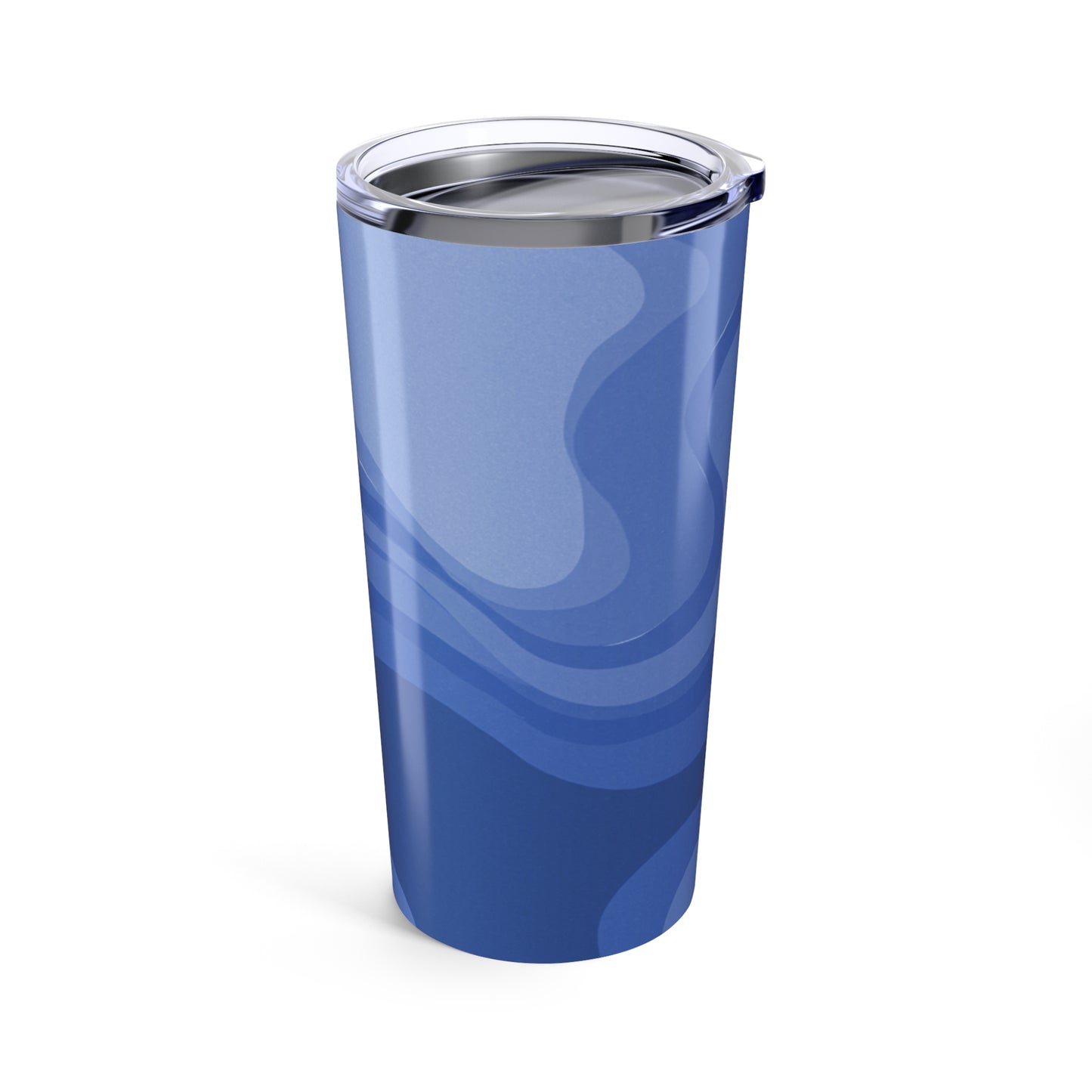 Deep Blue Wavey Tumbler 20oz