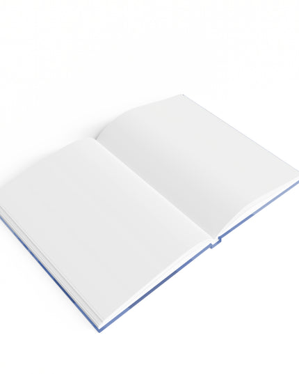 Deep Blue Wavey 5" x 7" Journal - 128 Blank pages