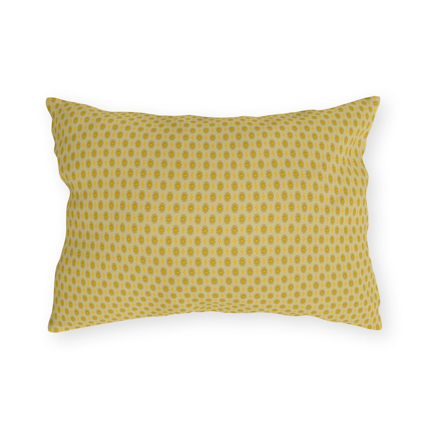 Lemongrass Star-crossed Bodies Outdoor Pillow, 20" x 14"