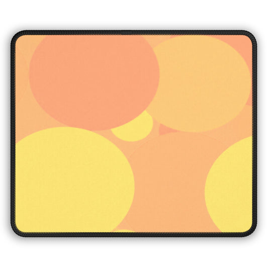 Pastel Bright Oranges Patches 9" x 7" Gaming Mouse Pad