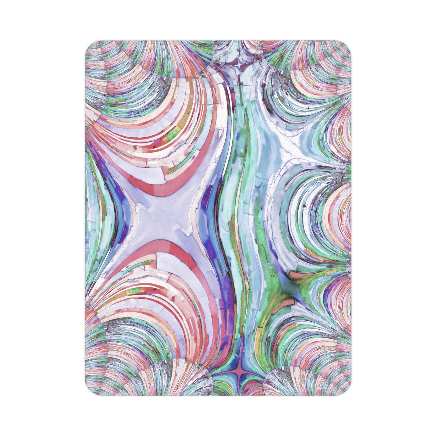 Uzi Spiral Pastels Toddler Blanket, 30" x 40"