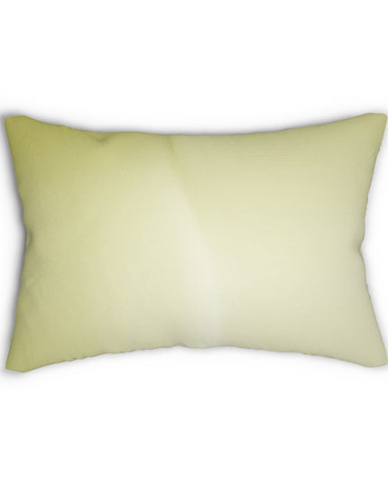 Lemon Fade Spun Polyester Lumbar Pillow, 20" x 14"