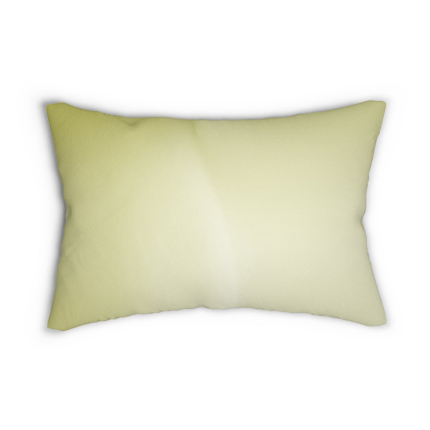 Lemon Fade Spun Polyester Lumbar Pillow, 20" x 14"