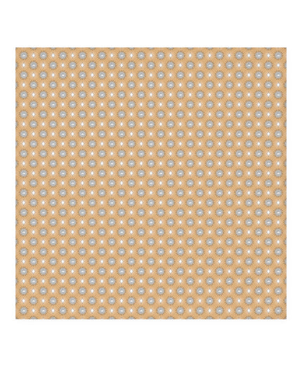 Tan Sunset Star-crossed Bodies Face Towel, 13" x 13"