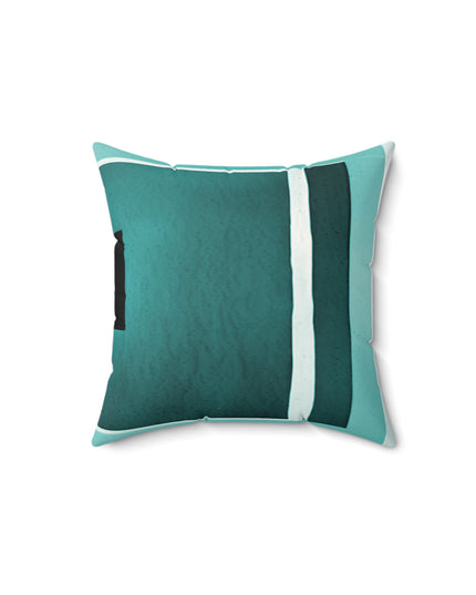Tif Shadow 14" x 14" Faux Suede Square Pillow