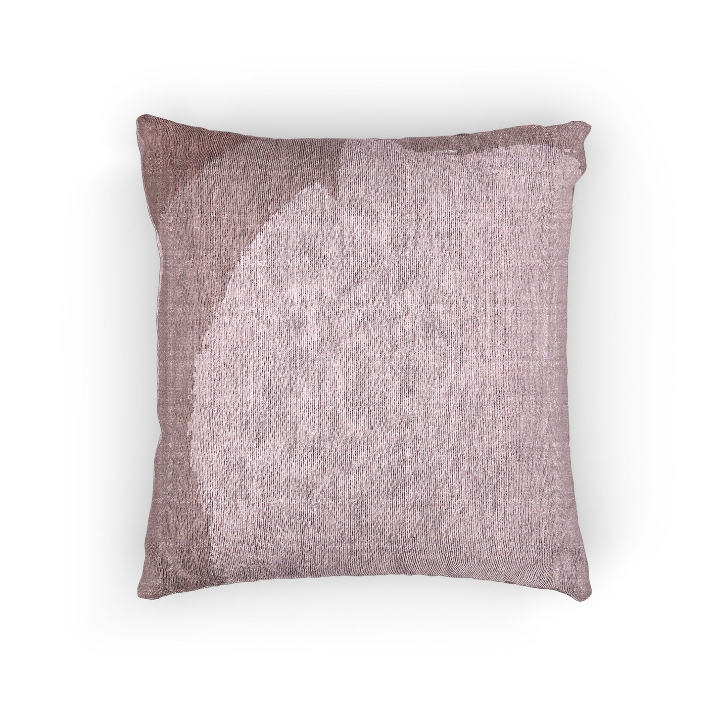 Pink Blush Fade Woven Pillow, 17" x 18"