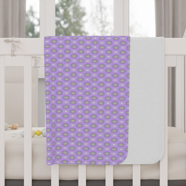 Lavender Star-crossed Bodies Toddler Blanket, 30" x 40"