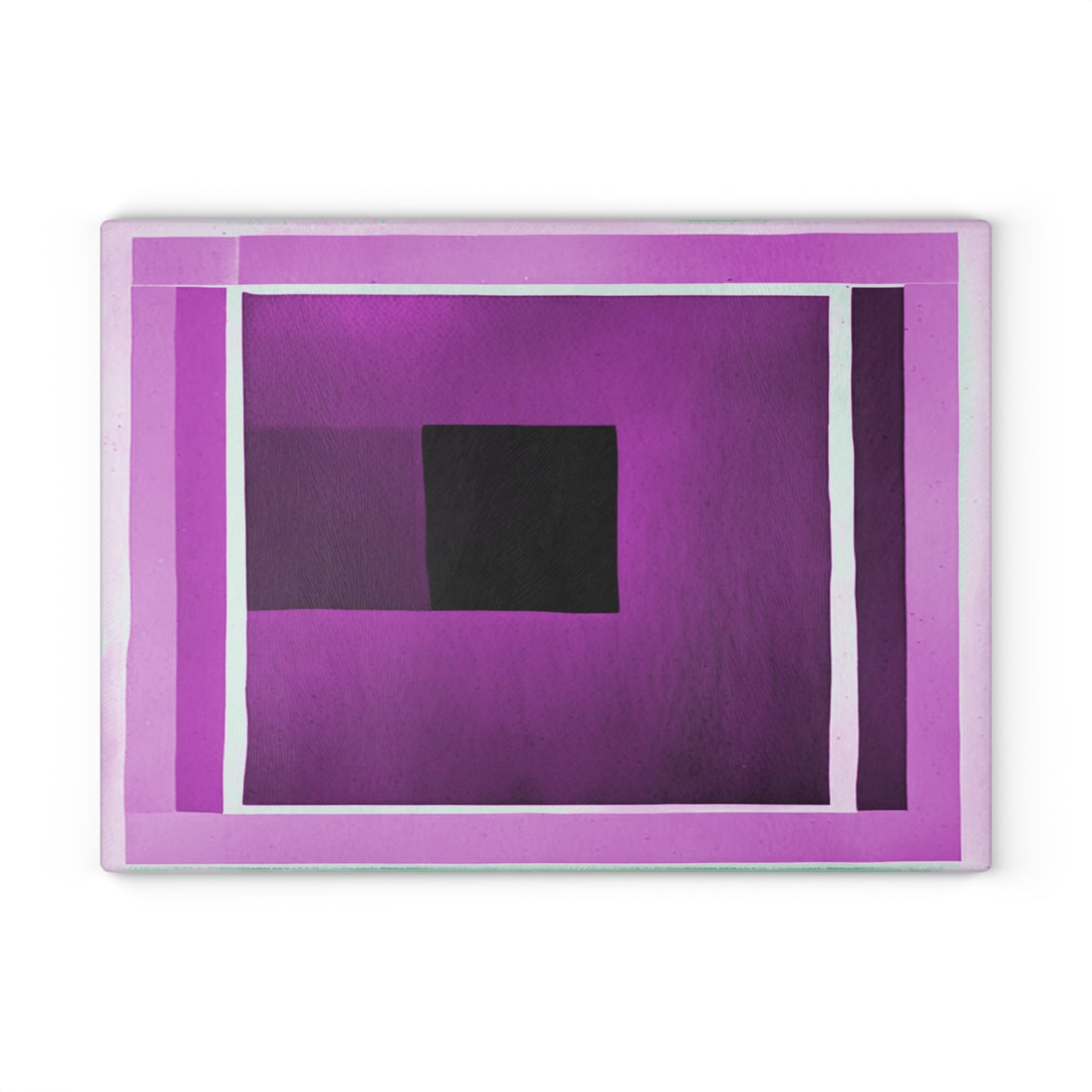 Magenta Shadow Glass Cutting Board, 11" x 15"
