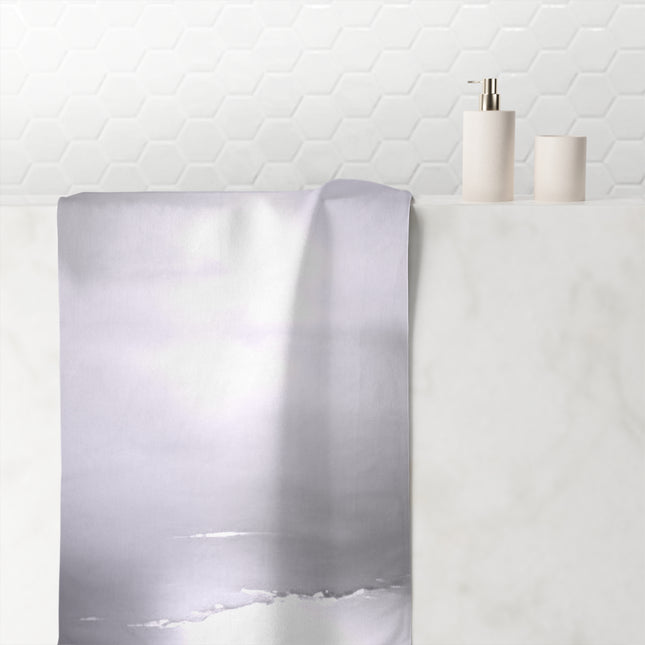 Sephia Sea Dark Fog 30" x 60" Mink-Cotton Towel (50% polyester, 50% cotton)