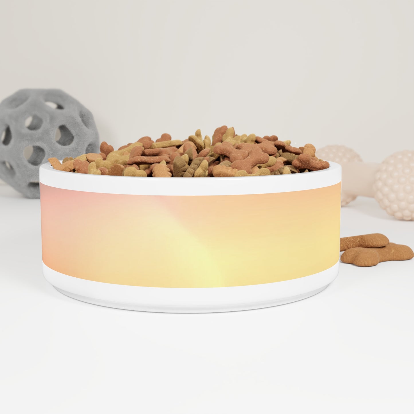 Hot Peach Fade 16 oz Pet Bowl
