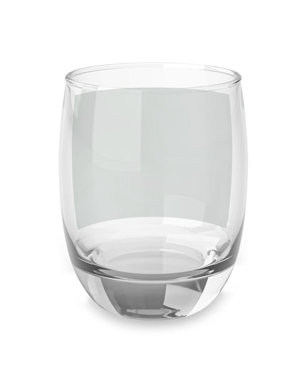 Mint Green Wavey Whiskey Glass, 6 oz