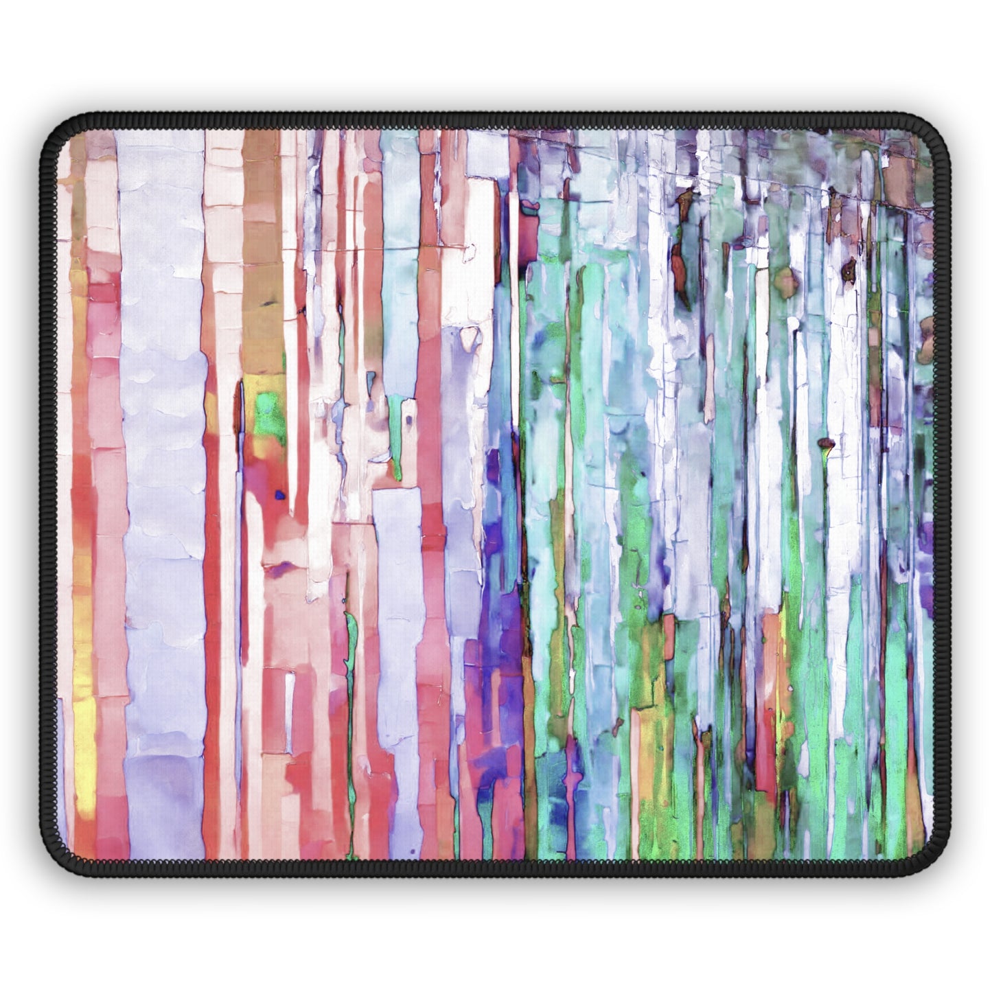 Striped Pastels 9" x 7" Gaming Mouse Pad
