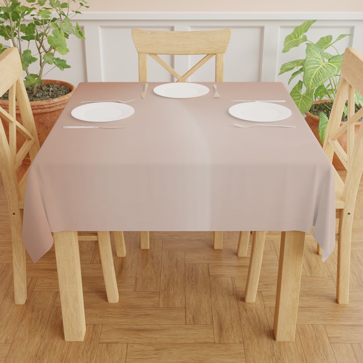 Soft Fade Tablecloth, 55" x 55"