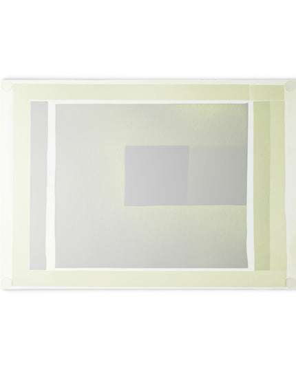 Lemongrass Shadow 8" x 11" Glass Cutting Board