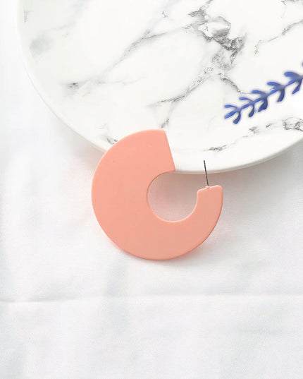 C-Shaped Earrings