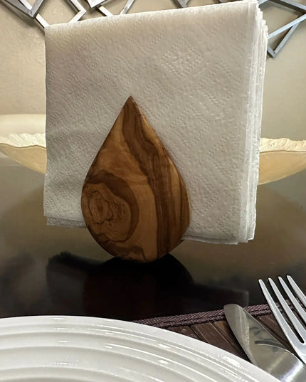 Olive Wood Napkin Holder