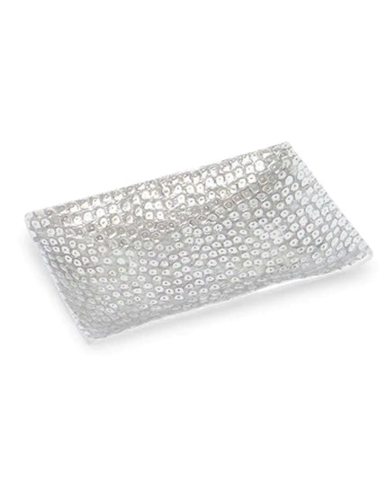 Aluminum Decorative Multi-Purpose Soap Dish / Jewelry Bowl