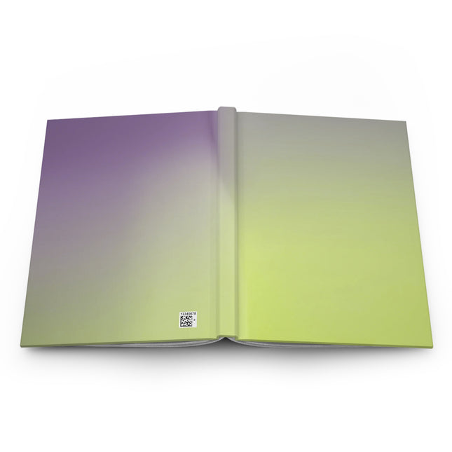 Purple Golden Fade 5.75" x 8" Hardcover Journal Matte with 150 lined pages