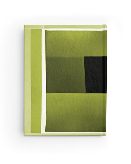 Lemongrass Shadow 5" x 7" Journal - 128 Blank pages