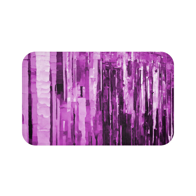 Striped Powder Pastel 34" x 21" Bath Mat