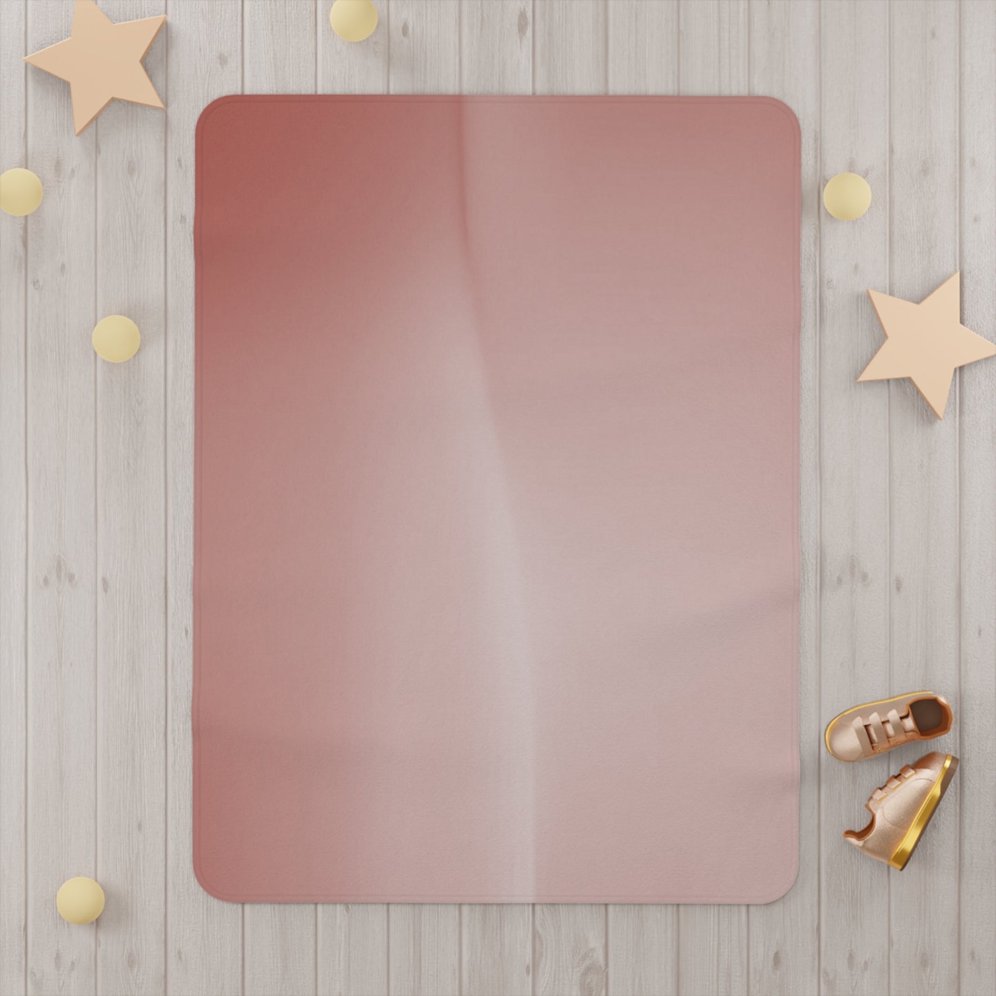 Rose Red Fade Toddler Blanket, 30" x 40"
