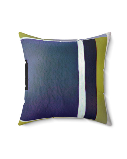 Zeta Shadow 16" x 16" Faux Suede Square Pillow