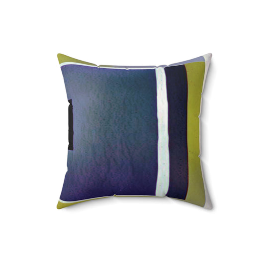 Zeta Shadow 16" x 16" Faux Suede Square Pillow