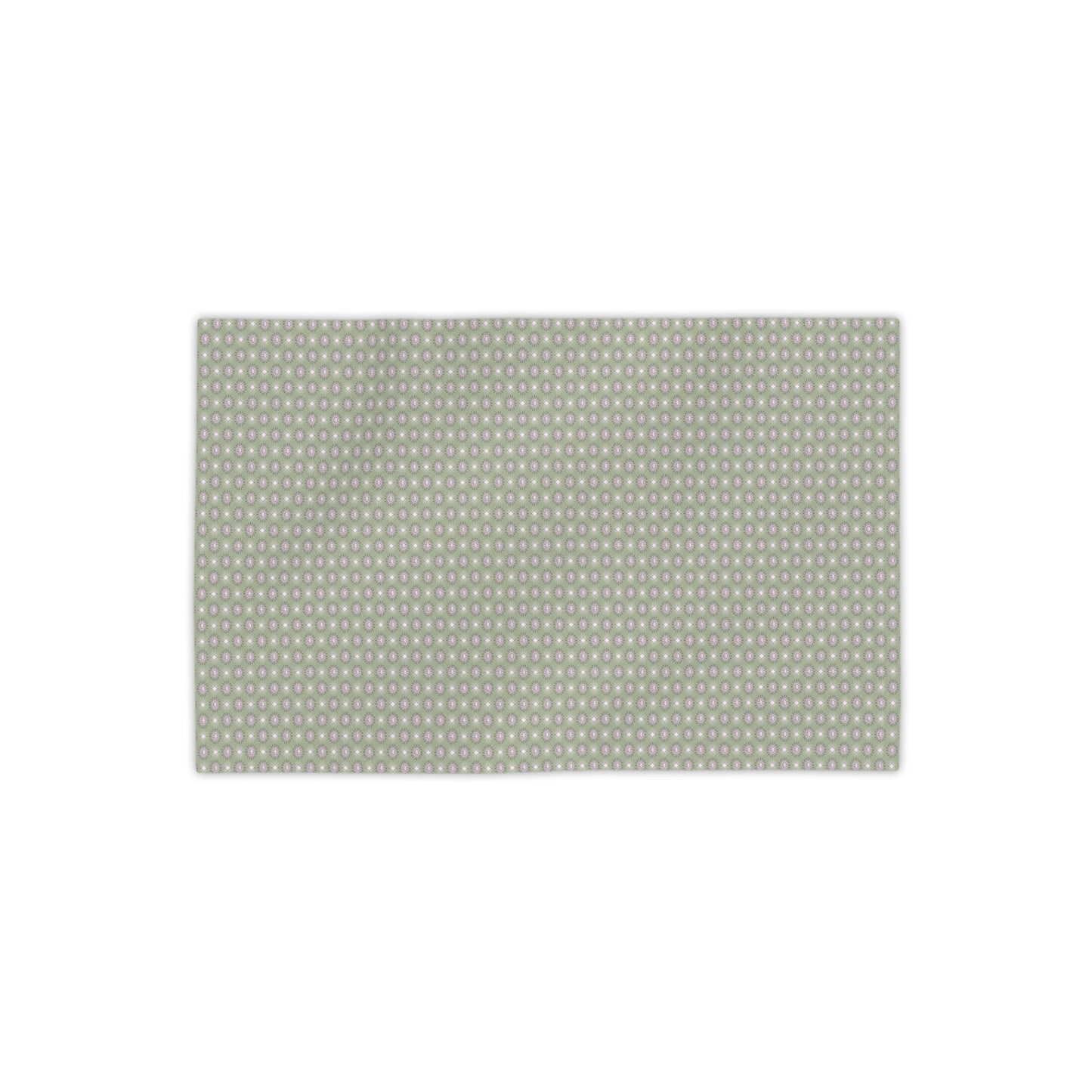 Olive Star-crossed Bodies Beach Towel, 18" x 27"